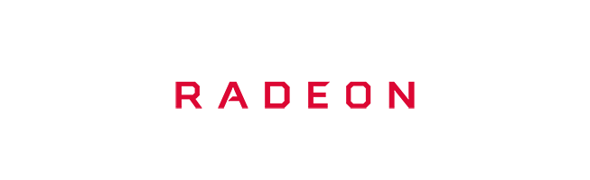 RadeonAMD Logo RedWhite